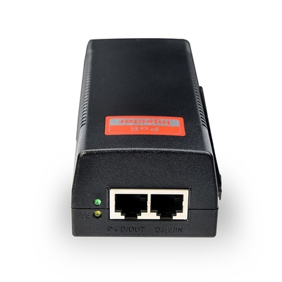 10/100/1000Mbps 30W IEEE802.3af/at PoE Injector for IP cameras solution
