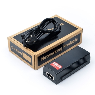 PoE Injector Up to 60W Power Supply, Gigabit PoE Adapter for IP Cameras and VoIP Phones Network Distance Up to 328 ft
