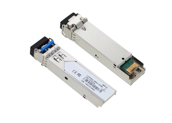 1.25G 1000Base-EX SFP Transceiver, 1310nm SMF, up to 40 km, for Cisco GLC-EX-SMD, Ubiquiti UniFi, Mikrotik, D-Link