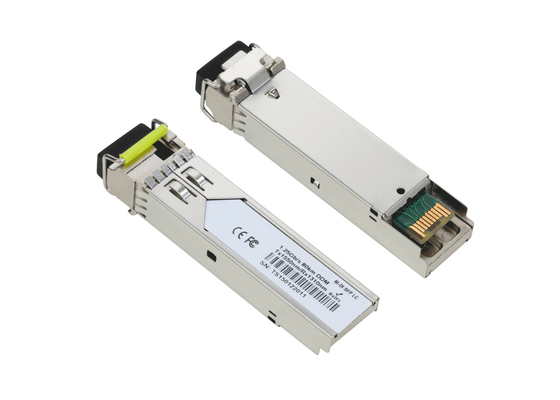 SFP 1000BASE-BX-U BiDi 1550nm-TX/1490nm-RX 80km DOM Simplex LC/UPC SMF Optical Transceiver Module