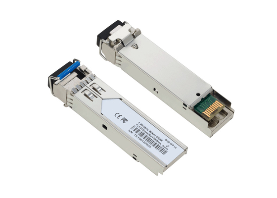 SFP 1000BASE-BX-D BiDi 1550nm-TX/1490nm-RX 120km DOM Simplex LC/UPC SMF Optical Transceiver Module