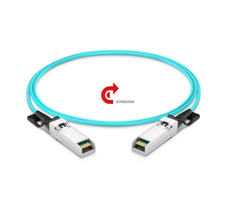 5m Active Optical Cable AOC OM3 SFP+ to SFP+ 10Gbps, Cisco SFP-10G-AOC5M Compatible
