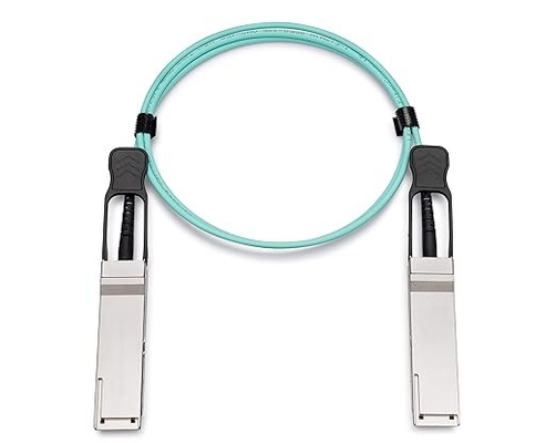 40G QSFP+ to QSFP+ Active Optical Fiber Cable 50M with Multi-Mode Fiber Cable for Cisco,MikroTik,Ubiquiti