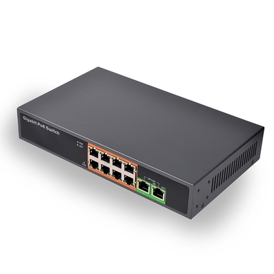 Gigabit 8 PORT POE switch 150W power IEEE802.3af/at SN-PSE1008G poe network ethernet switch
